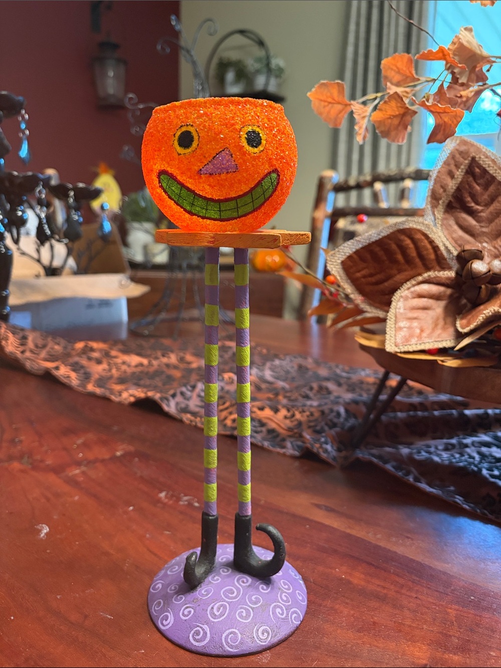 Department 56 Jacko lantern candle holder